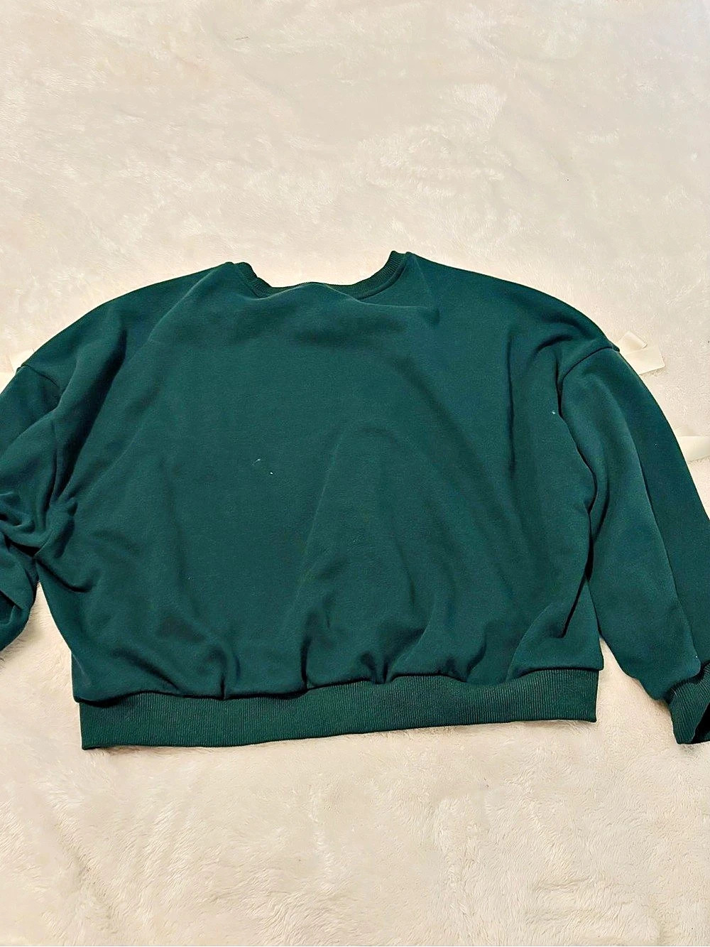 The Kooples Bow Detail Green Sweatshirt NWT